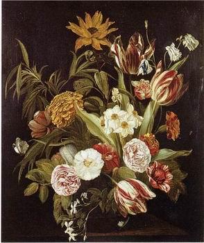 unknow artist Floral, beautiful classical still life of flowers 016 oil painting picture